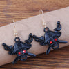 Halloween Skull Horror Atmosphere Alloy Earrings