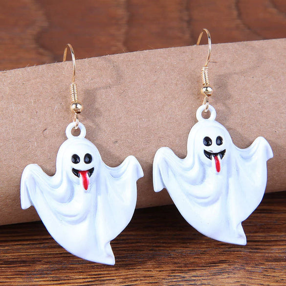 Halloween Skull Horror Atmosphere Alloy Earrings
