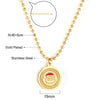 Halloween Spider Web Pendant Necklace Electroplated Stainless Steel Geometric Jewelry With Cross Chain For Women And Men