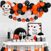 Halloween Theme Party Decoration Latex Balloon Chain Set With Ghost Festival Theme