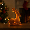 Halloween Witch Riding Broom Wall Decoration Glowing Boxwood Hanging Ornament With Pushbutton Lights For Festive Party Backdrops