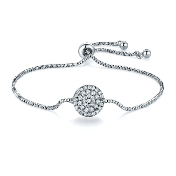 Hand Jewelry Bracelet Crystal Protection Copper Flowers Electroplating Natural Style Couple Women