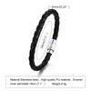 Hand Jewelry Pu Leather Geometric Braided Bracelet