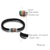 Hand Jewelry Pu Leather Geometric Braided Bracelet