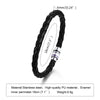 Hand Jewelry Pu Leather Geometric Braided Bracelet