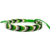 Hand Knitted Thread Rope Braided Bracelet Natural Colorful Geometric Woven Jewelry For Unisex