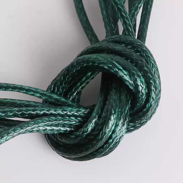 Hand Woven Wax Rope Leather Rope Necklace Bracelet