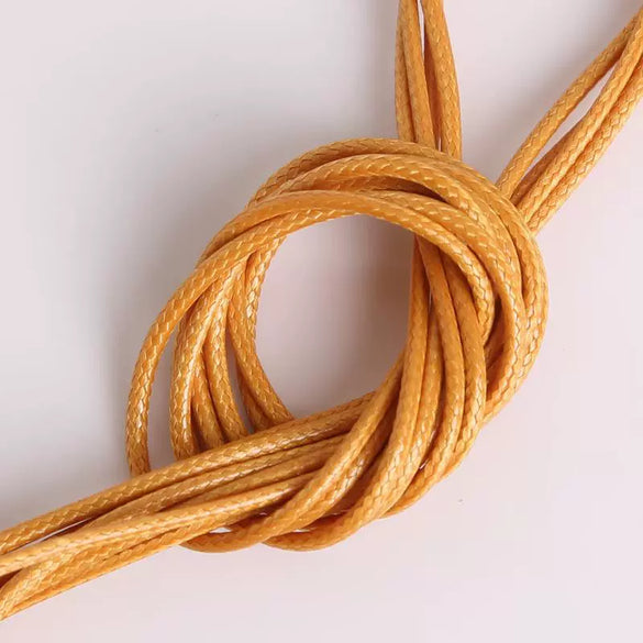 Hand Woven Wax Rope Leather Rope Necklace Bracelet
