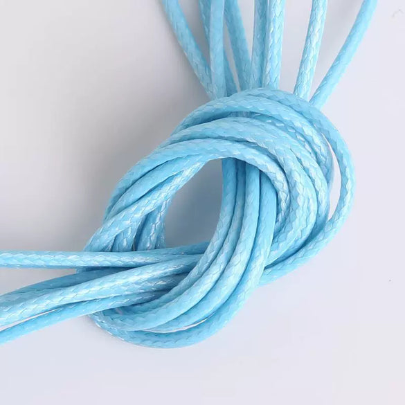 Hand Woven Wax Rope Leather Rope Necklace Bracelet