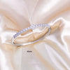 Handcrafted Copper Bracelet With Simple Inlay And Electroplating Popular Niche Design For Women