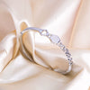 Handcrafted Copper Bracelet With Simple Inlay And Electroplating Popular Niche Design For Women