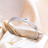 Handcrafted Copper Bracelet With Simple Inlay And Electroplating Popular Niche Design For Women