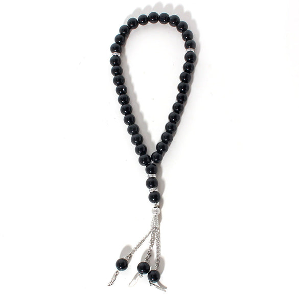 Handheld Beaded Prayer Rosary Glass Polishing Modern And Minimalist