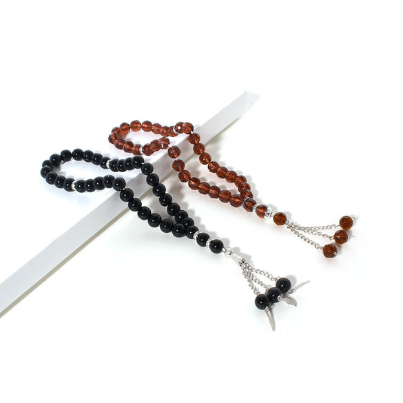 Handheld Beaded Prayer Rosary Glass Polishing Modern And Minimalist