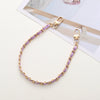 Handheld Chain Jewelry Accessories Metal Leather Double Chain Hand Knitted