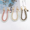 Handheld Chain Jewelry Accessories Metal Leather Double Chain Hand Knitted