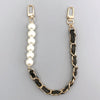 Handheld Chain Jewelry Accessories Metal Leather Double Chain Hand Knitted