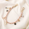 Handheld Chain Jewelry Accessories Metal Leather Double Chain Hand Knitted