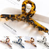 Handmade Acetate Acrylic Crossshaped Hair Claw Clip For Women Stylish Hair Accessory