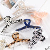 Handmade Acetate Acrylic Crossshaped Hair Claw Clip For Women Stylish Hair Accessory