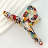 Handmade Acetate Acrylic Crossshaped Hair Claw Clip For Women Stylish Hair Accessory