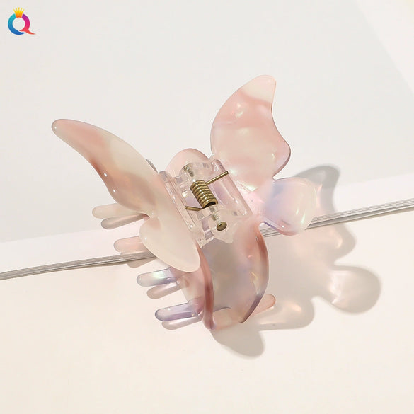 Handmade Acetate Geometric Duckbill Hair Clip For Women Elegant Minimalist Hair Accessory