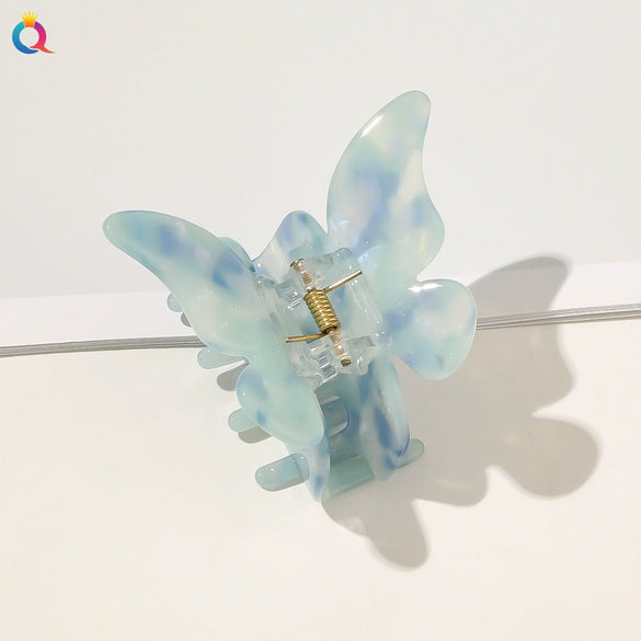 Handmade Acetate Geometric Duckbill Hair Clip For Women Elegant Minimalist Hair Accessory