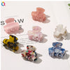 Handmade Acetate Hair Claw Clip For Women Elegant Simple Small Hairpin Accessory