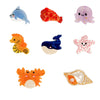Handmade Acetic Acid Cartoon Ocean Animals Hair Clips For Women