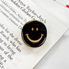 Handmade Acetic Acid Smiley Face Hairpin For Women Cute Cartoon Expression Hair Accessory