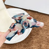 Handmade Acetic Acid Three Dimensional Flower Hair Clip For Women