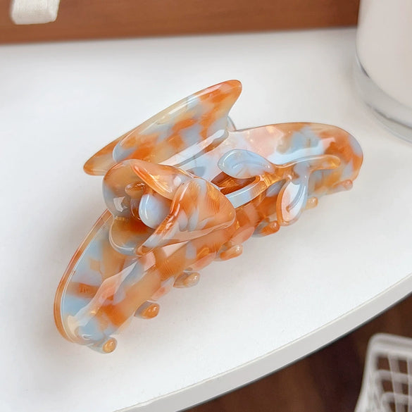 Handmade Acetic Acid Threedimensional Tulip Clip Flower Hairpin For Women