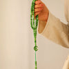 Handmade Acrylic And Alloy Muslim Arabic Rosary Beads Geometric Constellation Dualpurpose Bracelet Necklace