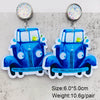 Handmade Acrylic Cartoon Animal Zodiac Geometric U Shaped Earrings