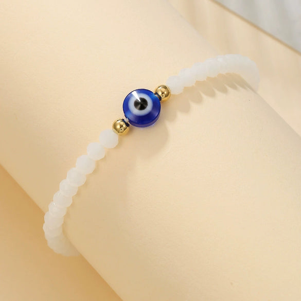 Handmade Acrylic Geometric Devil's Eye Bracelet