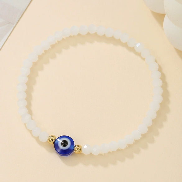 Handmade Acrylic Geometric Devil's Eye Bracelet