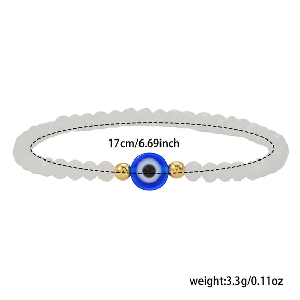 Handmade Acrylic Geometric Devil's Eye Bracelet