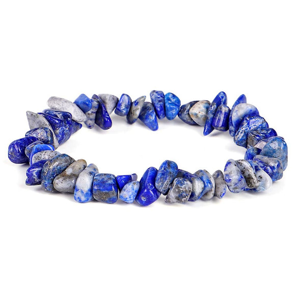 Handmade Agate Bead Bracelet For Women Simple Round Irregular Natural Stone Elastic Rope Wrist String