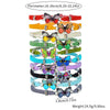 Handmade Alloy Acrylic Geometric Butterfly Unisex Woven Adjustable Stacked Bracelet