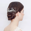 Handmade Alloy And Pearl Leaf Bridal Hairpin Women's Hair Accessories