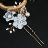 Handmade Alloy Golden Leaf Updo Hair Comb Bridal Headdress Flower Comb Hair Accessories For Women