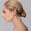 Handmade Alloy Hair Comb Elegant Bridal Headwear Wedding Hair Accessory For Women