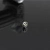 Handmade Alloy Round Spacer Accessories Braceletnecklace With Electroplating And Diamond Perforated Beads