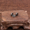 Handmade Alloy Round Spacer Accessories Braceletnecklace With Electroplating And Diamond Perforated Beads