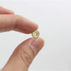 Handmade Alloy Round Spacer Accessories Braceletnecklace With Electroplating And Diamond Perforated Beads