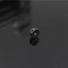 Handmade Alloy Round Spacer Accessories Braceletnecklace With Electroplating And Diamond Perforated Beads