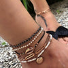 Handmade Alloy Shell Multilayer Anklet For Women