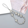 Handmade Beaded Bow Love Phone Chain Phone Case Keychain Lanyard Drop Resistant Chain Ornaments