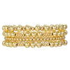 Handmade Beaded Elastic Anklet Bracelet Pearl Ccb Shell Geometric Fivepointed Star Disc Style