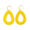 Handmade Beaded Geometric Water Drop Earrings For Women Fashion Style
